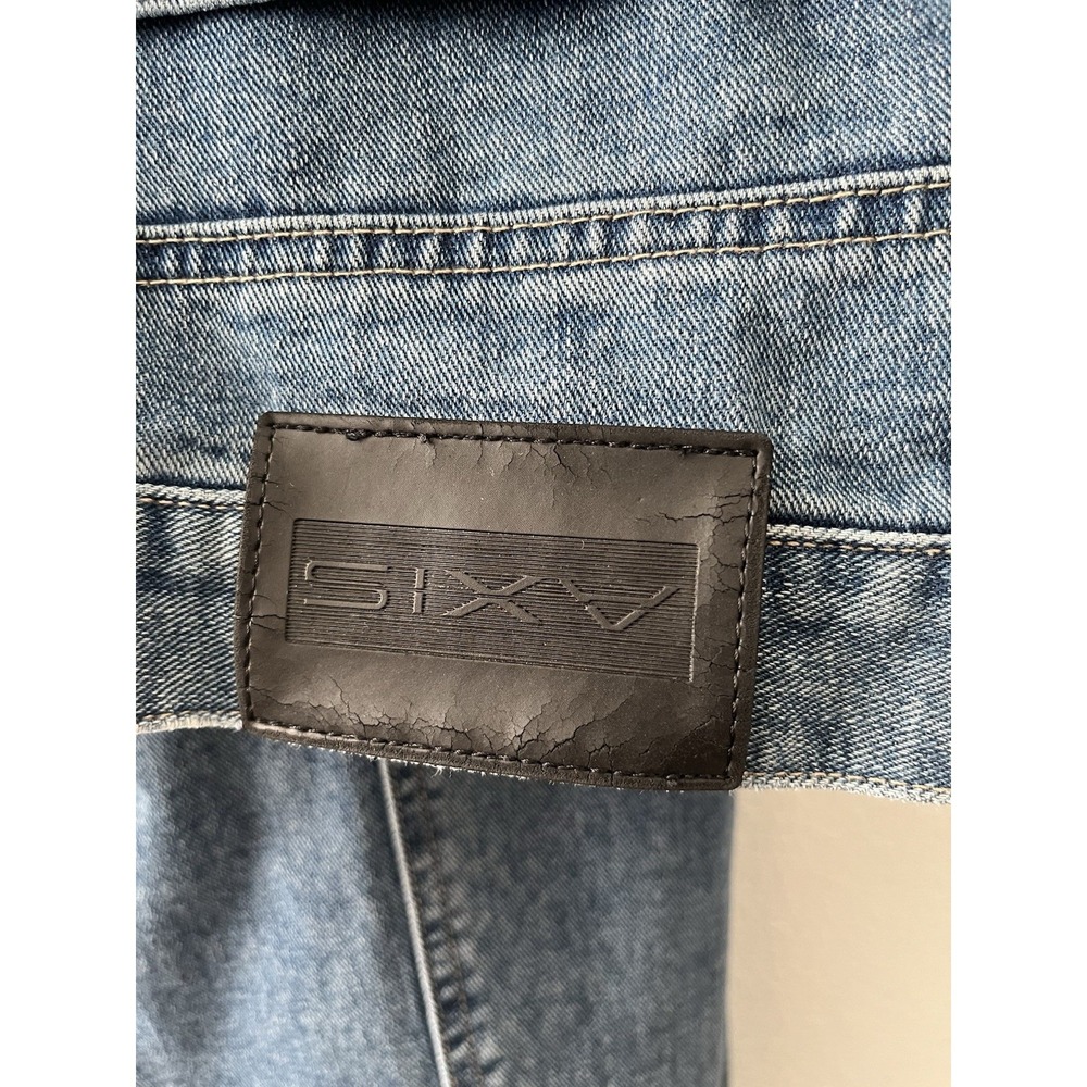 Men's Axis Jeans Relaxed Fit Tapered Leg Extra Seat/Thigh Room, Size 34/30